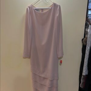 Elegant Pink Women's Dress